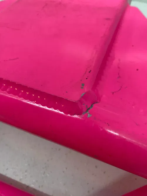 CR1 CECCO RACING YAMAHA 08-13 2008-2013 RAPTOR 125 250 FRONT BUMPER GUARD PINK