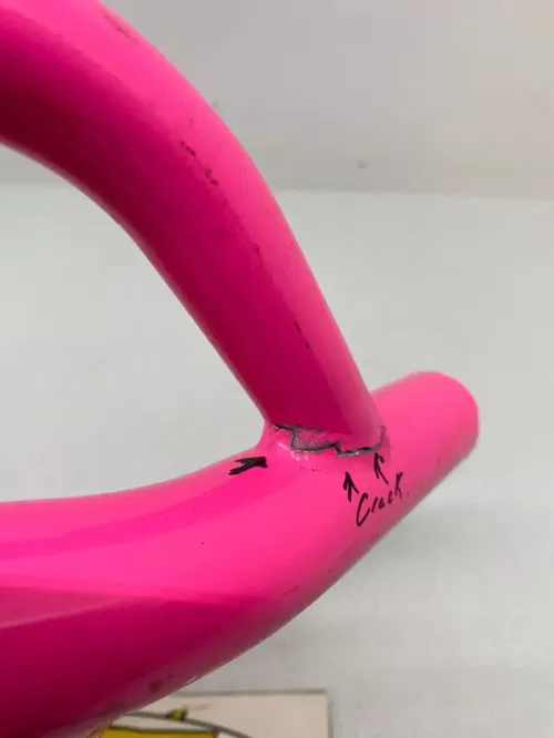 CR1 CECCO RACING YAMAHA 08-13 2008-2013 RAPTOR 125 250 FRONT BUMPER GUARD PINK