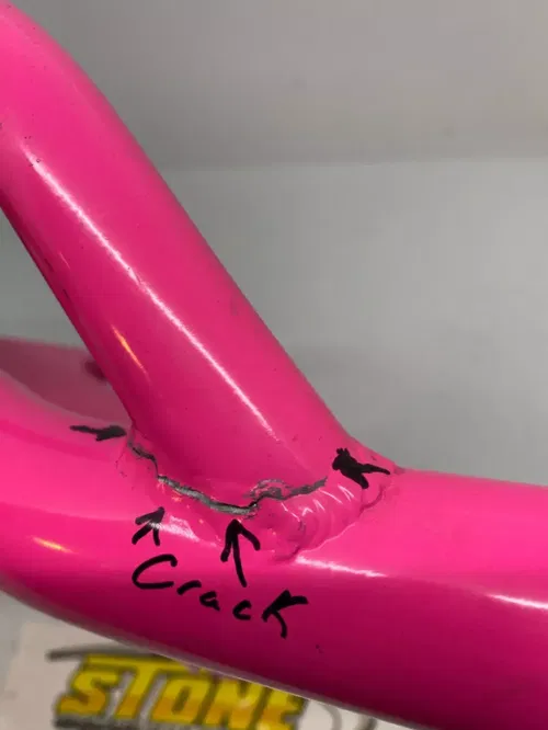CR1 CECCO RACING YAMAHA 08-13 2008-2013 RAPTOR 125 250 FRONT BUMPER GUARD PINK
