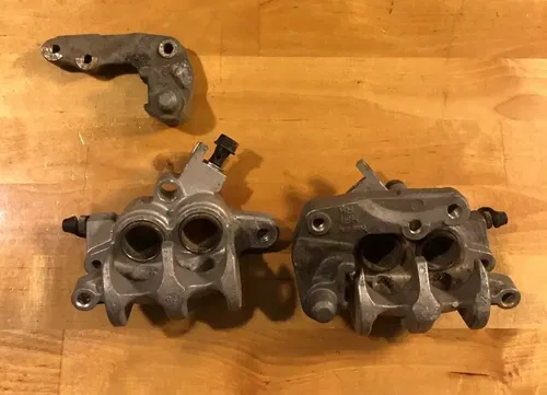 04-14 HONDA TRX450R TRX450ER FRONT BRAKE CALIPERS RIGHT LEFT OEM TRX 450R 450ER