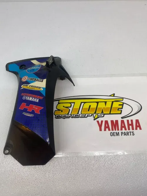 OEM YAMAHA 14-24 YFZ450R YFZ 450R RIGHT SIDE RADIATOR AIR SCOOP SHROUD BLACK