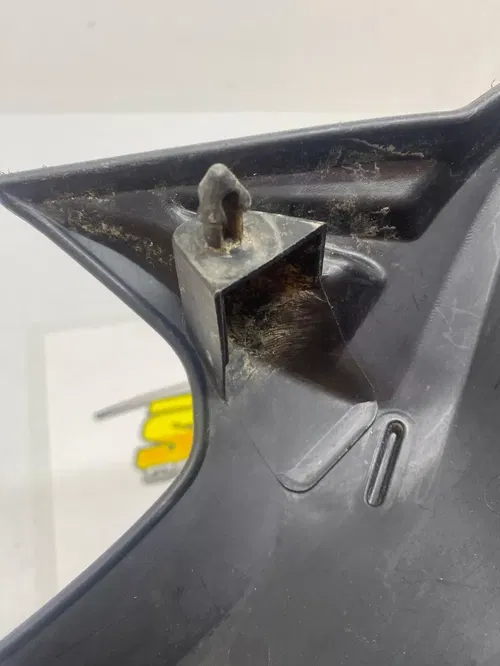 OEM YAMAHA 14-24 YFZ450R YFZ 450R RIGHT SIDE RADIATOR AIR SCOOP SHROUD BLACK