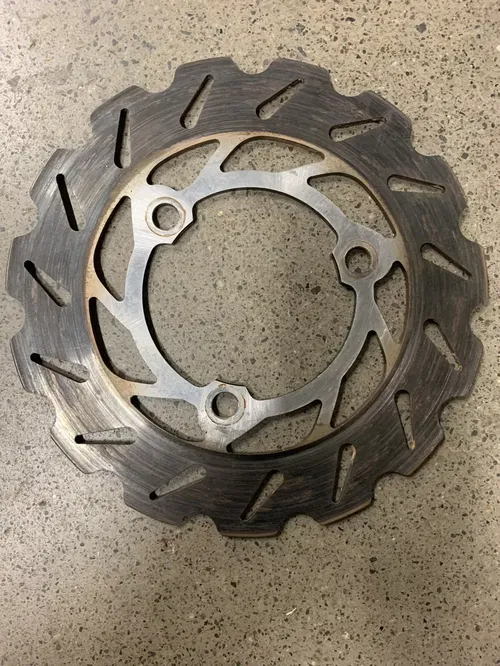 TUSK STAINLESS STEEL TYPHOON REAR BRAKE ROTOR 2004-2014 HONDA TRX 450ER TRX 450R