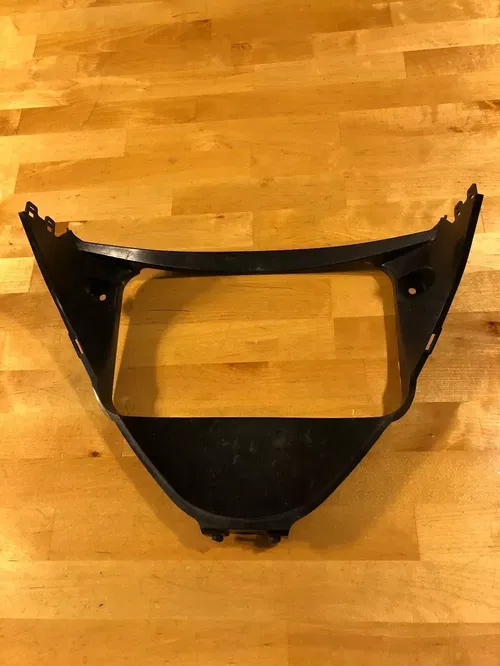 2008-2019 SUZUKI BUSA GSXR1300R OEM FRONT LOWER INNER EXHAUST V FAIRING COWL