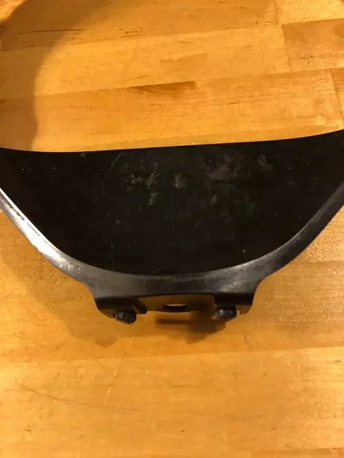 2008-2019 SUZUKI BUSA GSXR1300R OEM FRONT LOWER INNER EXHAUST V FAIRING COWL
