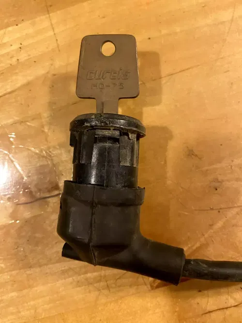 Honda 1987 TRX250X TRX 250X 250 OEM Combination Ignition Switch WITH CURTIS KEY
