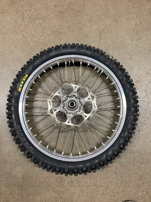 2021 GasGas MC250F Front Wheel OEM Silver Rim KTM 125-450 SX SXF XCF FC FX 16-22