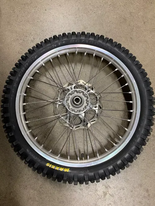 2021 GasGas MC250F Front Wheel OEM Silver Rim KTM 125-450 SX SXF XCF FC FX 16-22