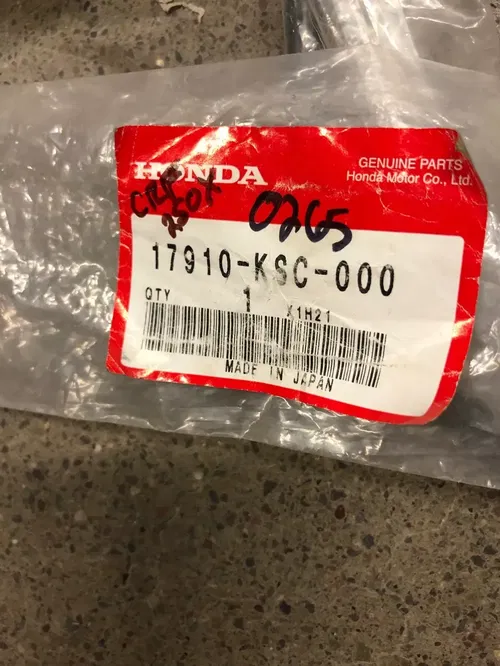 Genuine Honda Throttle Control Cable A 04-06 CRF250 X CRF 250X OEM Pull #I173