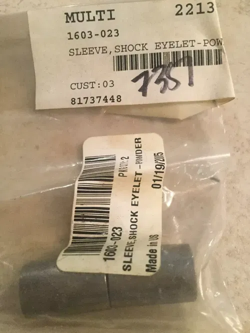 ARCTIC CAT OEM SNOWMOBILE EYELET Shock Axle 1603-023 1998-2010 98+ SET OF 2