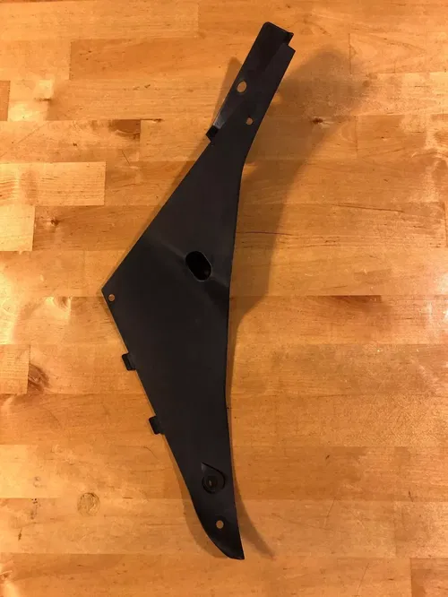 2011 KAWASAKI NINJA ZX6R ZX600R RIGHT INNER FAIRING COWL PANEL TRIM OEM