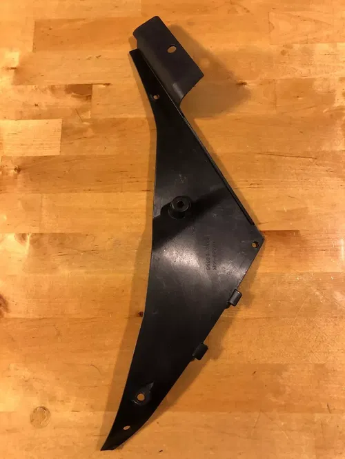 2011 KAWASAKI NINJA ZX6R ZX600R RIGHT INNER FAIRING COWL PANEL TRIM OEM