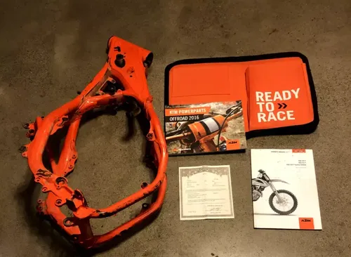 OEM KTM 2017 KTM 450 SX-F SXF FACTORY EDITION MAIN FRAME CHASSIS CERT OF ORIGIN