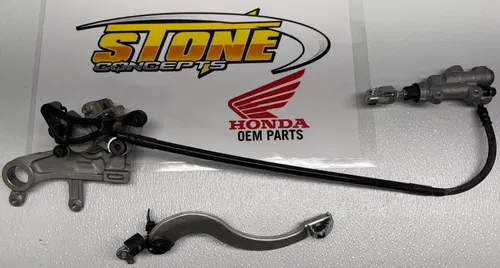 New Honda CRF450R Rear Brake Caliper Master Cylinder CRF250R 21-24 RX 250/450