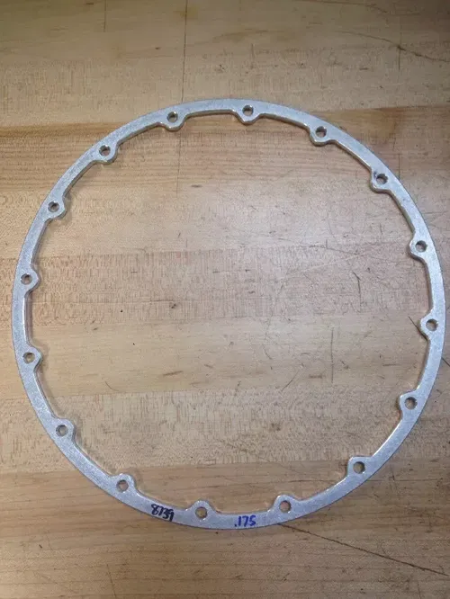 OMF BILLET CENTER SERIES SHIM SPACER .175" 14" WHEEL CENTERS 4/156 BOLT PATTERN