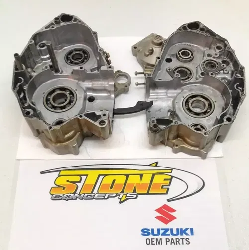 OEM Suzuki 2009 LTR450 Engine Motor Crank Cases Crankcases LTR 450 09 Inner L R