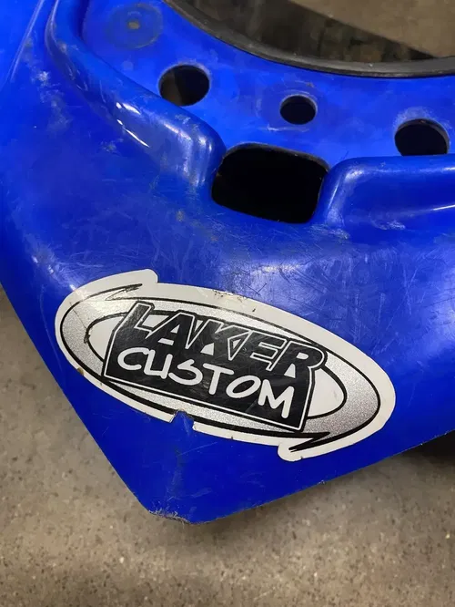LAKER CUSTOM YFZ450 YAMAHA BACK PLASTIC REAR FENDERS FENDER 2004-2013 YFZ 450