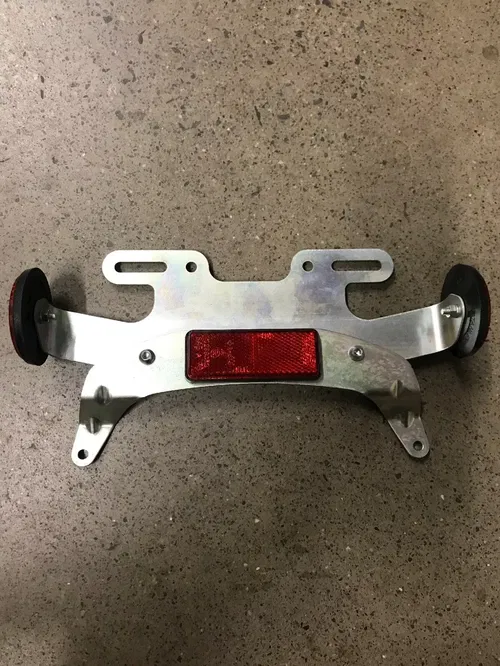 UNIVERSAL ATV/UTV LICENSE PLATE MOUNT RZR X3 MAVERICK OUTLANDER RANGER SPORTSMAN