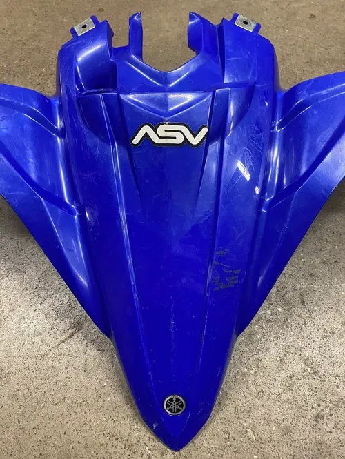 YFZ450R YAMAHA PLASTIC FENDERS MX BLUE FENDER 09-13 18P YFZ 450R FRONT RACE CUT