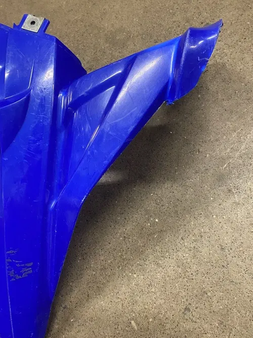 YFZ450R YAMAHA PLASTIC FENDERS MX BLUE FENDER 09-13 18P YFZ 450R FRONT RACE CUT