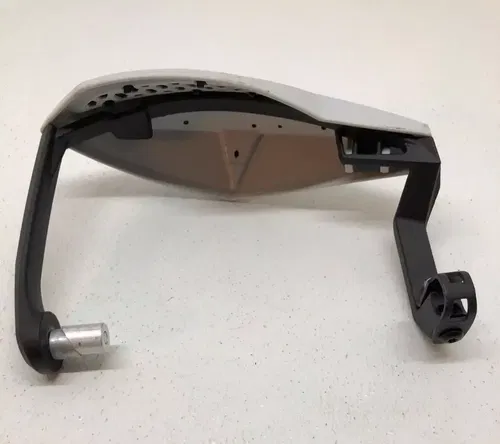 Can-Am ATV White Hand Guard Wind Deflector Kit w/ Mount Outlander Renegade XXC