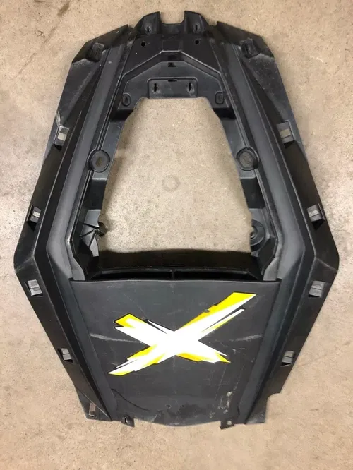 2013-2018 CAN-AM MAVERICK 1000R MAX OEM BLACK CENTER FIXED HOOD COVER PANEL