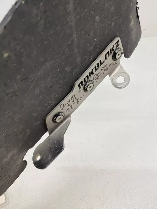 ROKBLOKZ CAN-AM MAVERICK X3 72" DRIVERS LEFT TRAILING ARM ROCK GUARD MUD FLAP