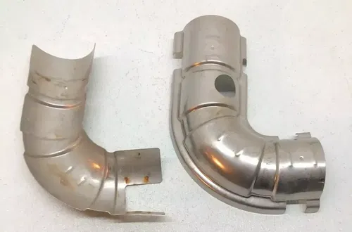 CAN-AM MAVERICK MAX TURBO X3 R RR EXHAUST HEADER HEAD PIPE HEAT SHIELD SHIELDS