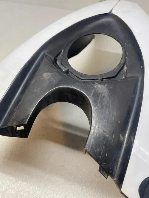 YFZ450R YAMAHA PLASTIC GAS FUEL TANK COVER 2014+ YFZ 450R BLACK 1TD SIDE PANELS