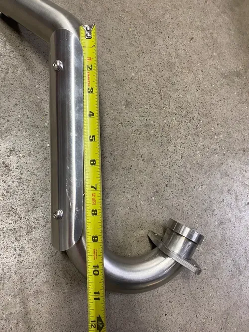 BARKERS PERFORMANCE EXHAUST HEAD PIPE HEADER ATV HYBRID CUSTOM PROJECT B