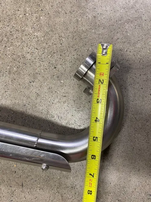 BARKERS PERFORMANCE EXHAUST HEAD PIPE HEADER ATV HYBRID CUSTOM PROJECT B