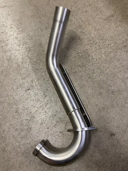 BARKERS PERFORMANCE EXHAUST HEAD PIPE HEADER ATV HYBRID CUSTOM PROJECT B