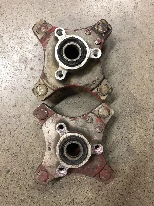TRX HONDA TRX450R RIGHT LEFT 450R FRONT WHEEL HUBS HUB SET 06+ TRX450ER 450ER