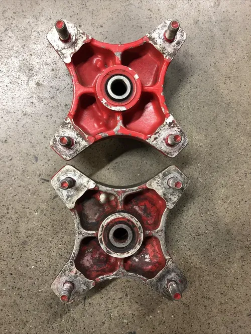 TRX HONDA TRX450R RIGHT LEFT 450R FRONT WHEEL HUBS HUB SET 06+ TRX450ER 450ER