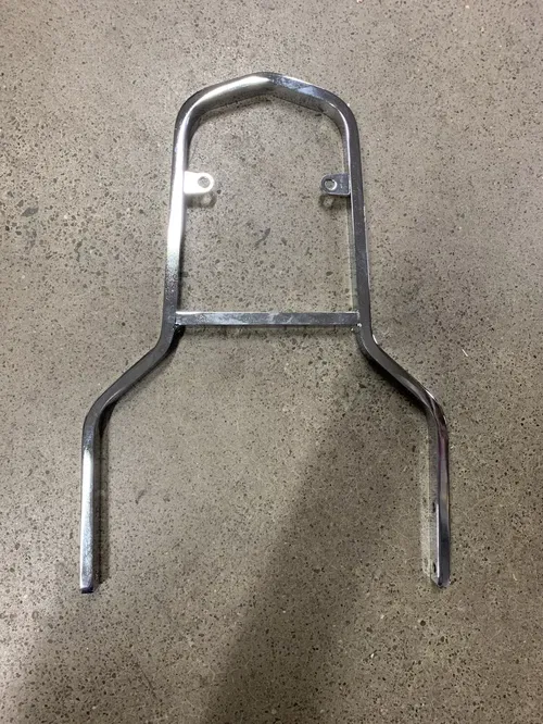 MOTORCYCLE SISSY BAR BACK REST BACKREST 14.5" H x 10" W SUZUKI HONDA YAMAHA