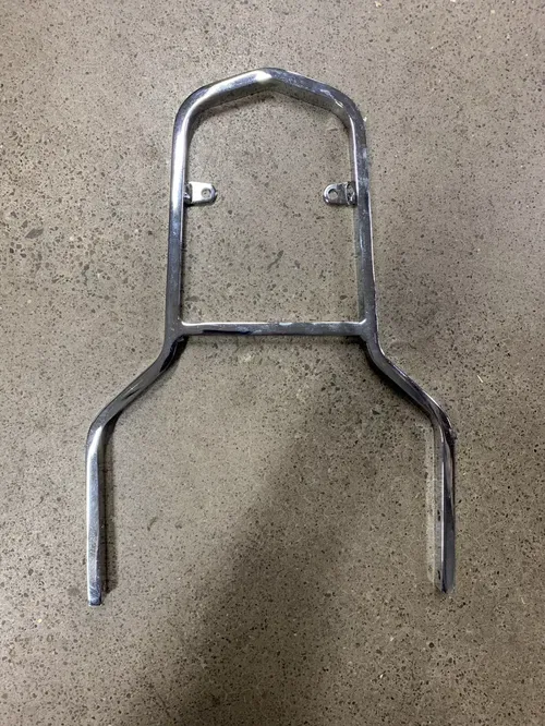MOTORCYCLE SISSY BAR BACK REST BACKREST 14.5" H x 10" W SUZUKI HONDA YAMAHA