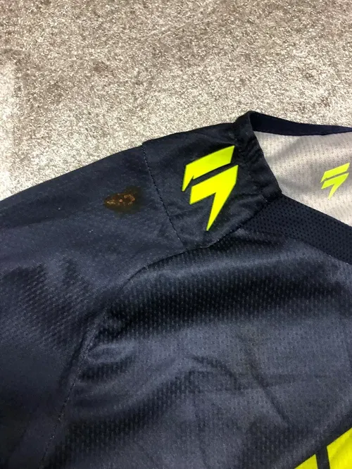 SHIFT RACING JERSEY LABEL 3LACK BLACK SIZE SMALL S SM LTR450 LTZ400 TRX450R