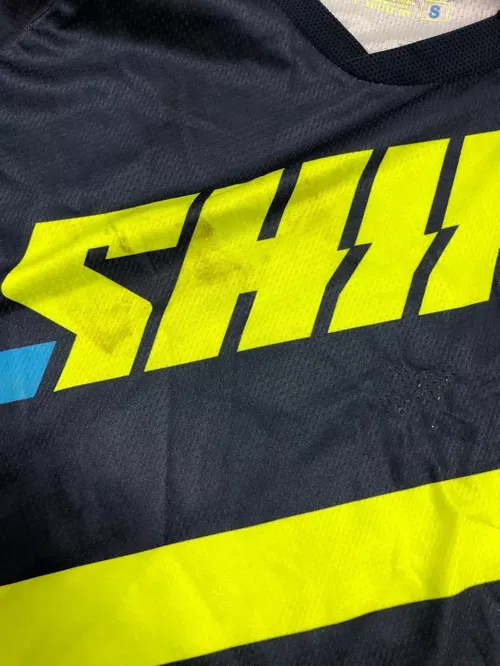 SHIFT RACING JERSEY LABEL 3LACK BLACK SIZE SMALL S SM LTR450 LTZ400 TRX450R