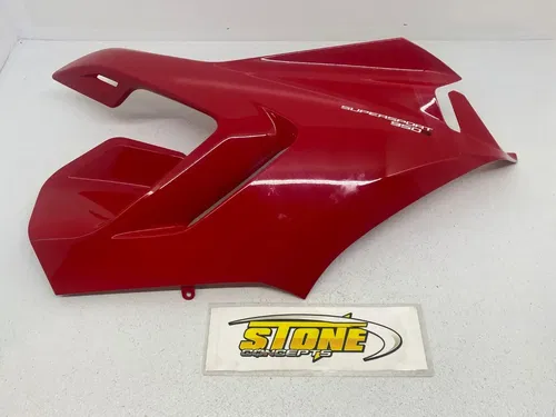 21-23 Ducati SuperSport 950 950S Upper Fairing Cowl Plastic Right Side OEM Red