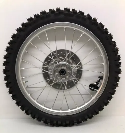 New OEM Honda 07-25 CRF150R 17" Front 14" Rear Wheel Rim Set & Dunlop MX71 Tires