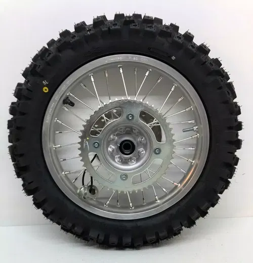 New OEM Honda 07-25 CRF150R 17" Front 14" Rear Wheel Rim Set & Dunlop MX71 Tires