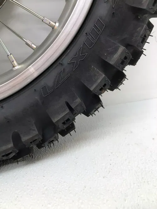New OEM Honda 07-25 CRF150R 17" Front 14" Rear Wheel Rim Set & Dunlop MX71 Tires