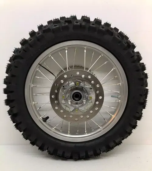 New OEM Honda 07-25 CRF150R 17" Front 14" Rear Wheel Rim Set & Dunlop MX71 Tires
