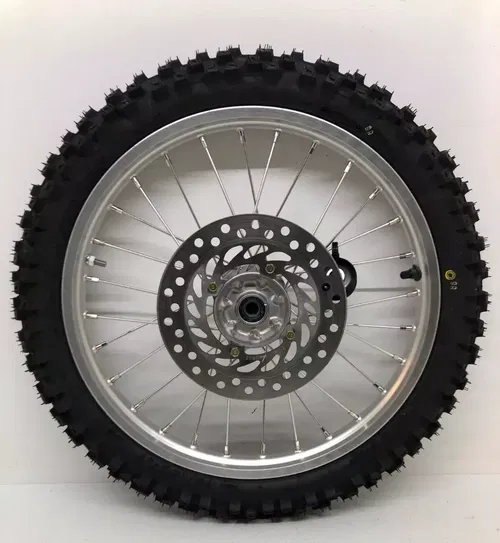 New OEM Honda 07-25 CRF150R 17" Front 14" Rear Wheel Rim Set & Dunlop MX71 Tires