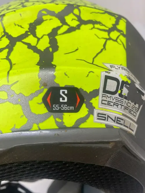 FLY Racing F2 MX Helmet SMALL 55-56cm  Off-Road  Used Dirt Bike ATV UTV