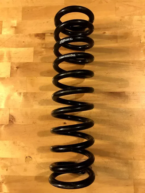ZBROZ SHOCK SPRING 16" L 3" ID 300 LBS POLARIS RZR YXZ X3 1000 MAVERICK YAMAHA