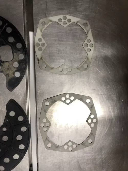 YAMAHA YFZ450R ROCK ROTOR GUARDS inner outer yfz450x OEM STOCK