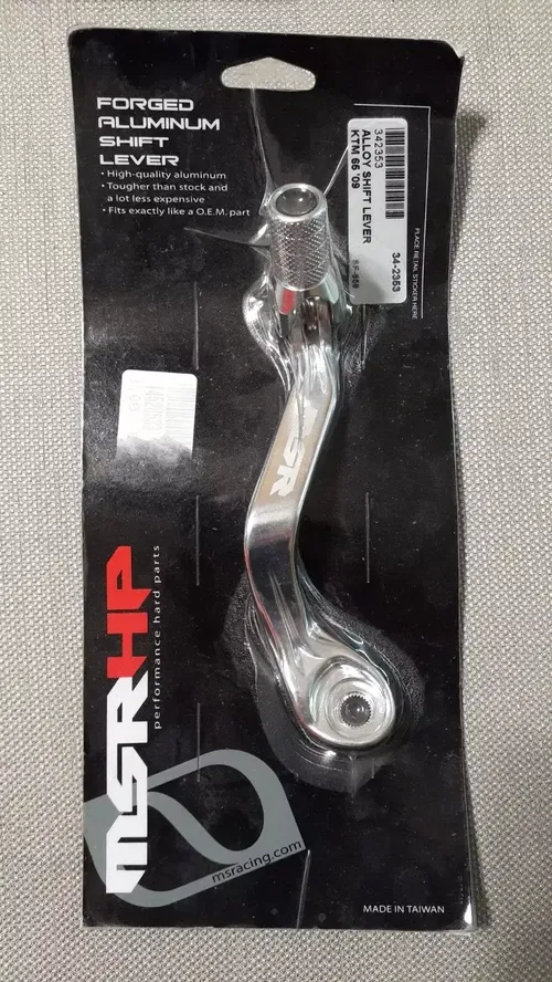 MSR ALUMINUM  FOLDING TIP GEAR SHIFT LEVER SHIFTER KTM65 KTM 65 09 2009