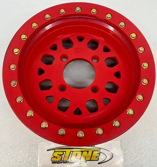 15x7 4/137 5+2 15" Muscle Race Wheel Gunner Beadlock Rim Can Am X3 Maverick