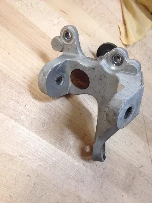 USED RIGHT SIDE SPINDLE STEERING KNUCKLE APEX 250 pro mxr  ATV QUAD